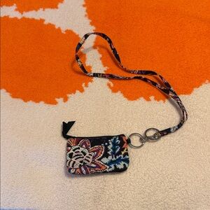 Vera Bradley Multicolor Floral Key & Card Holder